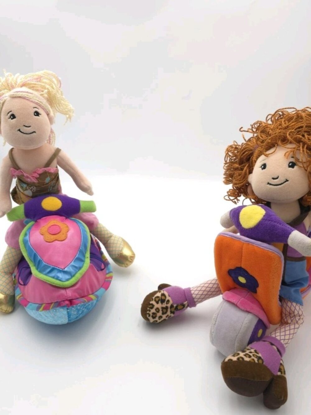 Groovy Girls Dolls w/ Motor Scooter Jet Ski Plush Lot Manhattan Toy
